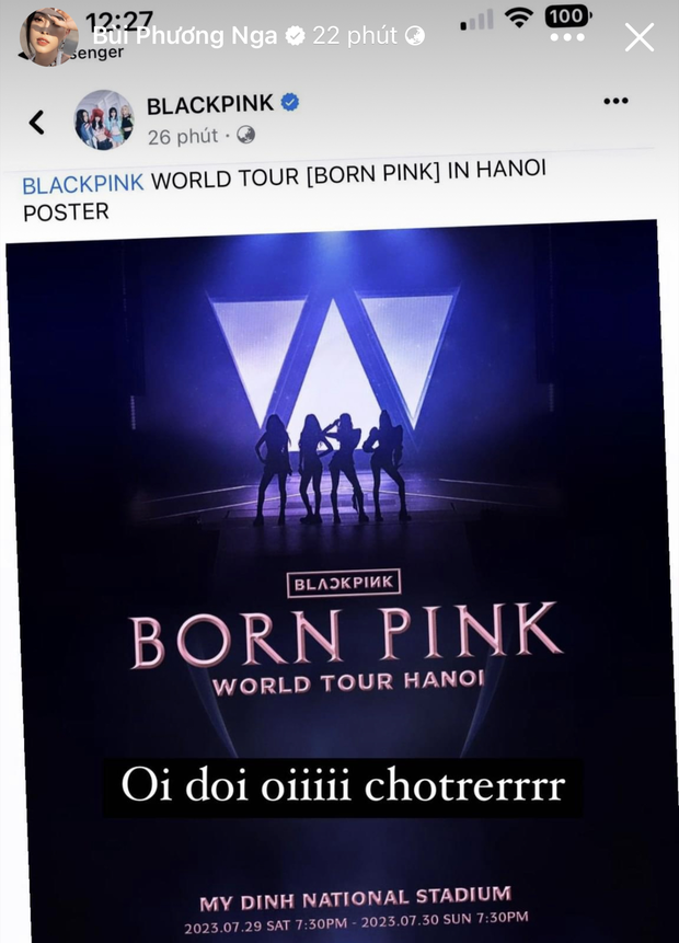 Siêu concert BLACKPINK tại Hà Nội: Lan Ngọc - Min áp lực cuộc chiến săn vé, netizen chờ phản ứng thành viên thứ 5 - Ảnh 7. Siêu concert BLACKPINK tại Hà Nội: Lan Ngọc - Min áp lực cuộc chiến săn vé, netizen chờ phản ứng thành viên thứ 5 - Ảnh 7.