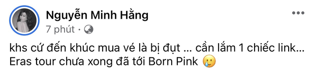 Siêu concert BLACKPINK tại Hà Nội: Lan Ngọc - Min áp lực cuộc chiến săn vé, netizen chờ phản ứng thành viên thứ 5 - Ảnh 2. Siêu concert BLACKPINK tại Hà Nội: Lan Ngọc - Min áp lực cuộc chiến săn vé, netizen chờ phản ứng thành viên thứ 5 - Ảnh 2.