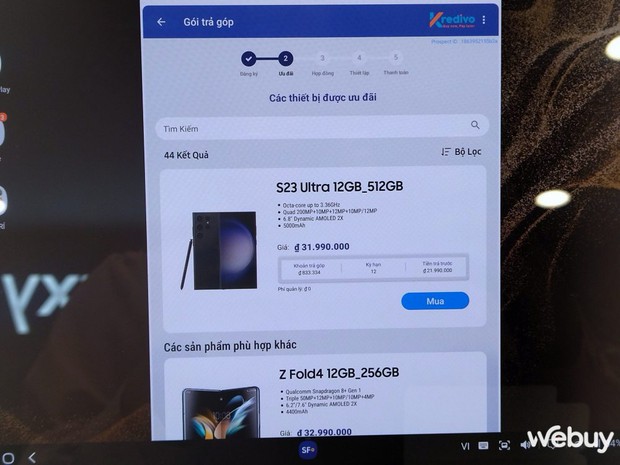 Thử mua Galaxy S23 Ultra trả góp qua Samsung Finance+: Chỉ tốn 5 phút điền thông tin, chờ đúng 1 phút là được duyệt - Ảnh 6. Thử mua Galaxy S23 Ultra trả góp qua Samsung Finance+: Chỉ tốn 5 phút điền thông tin, chờ đúng 1 phút là được duyệt - Ảnh 6.