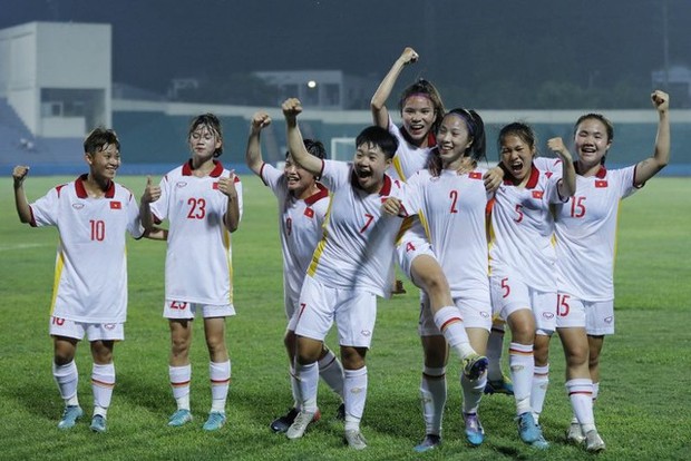 U20 nữ Việt Nam chiến thắng thuyết phục U20 nữ Li-băng, giành quyền vào VCK giải U20 nữ châu Á 2024 - Ảnh 1.