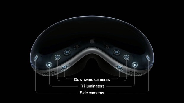 Cận cảnh kính thực tế hỗn hợp Apple Vision Pro giá 3.500 USD mới ra mắt - Ảnh 9.