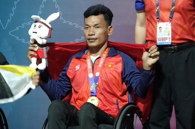 Giành 66 HCV, đoàn Việt Nam đứng thứ ba ASEAN Para Games 12 - Ảnh 1.