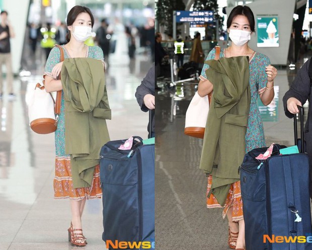 Style váy mùa hè trẻ trung của Song Hye Kyo - Ảnh 3.