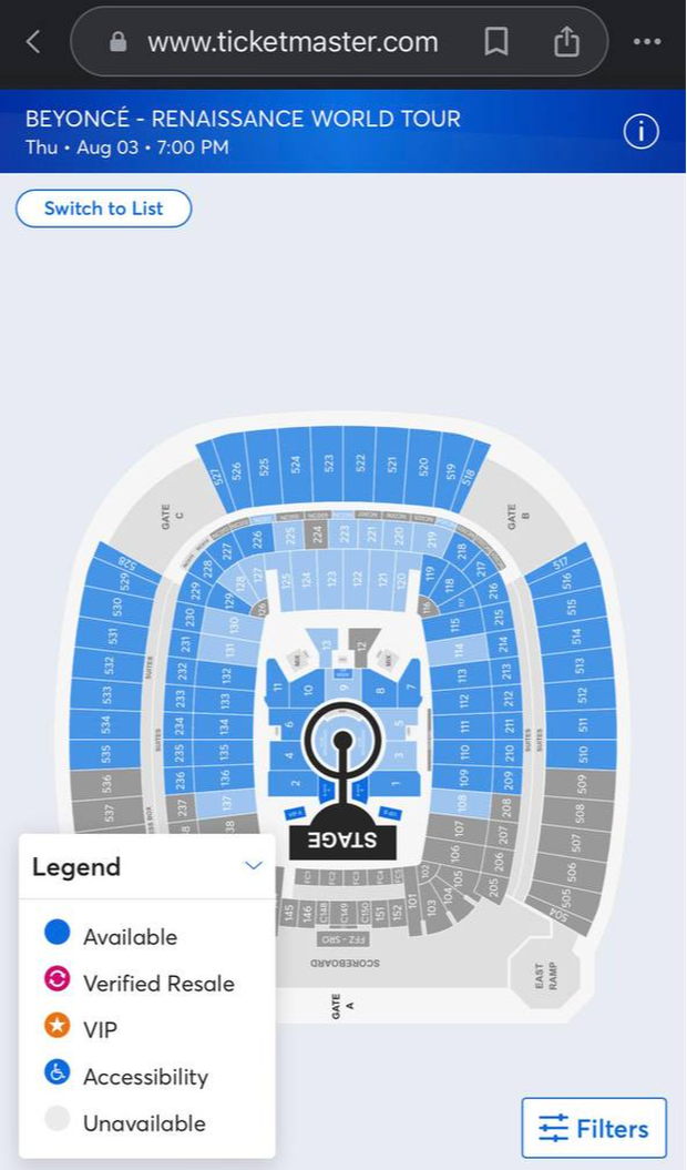 Beyoncé cancels show: The crew said it was because the stadium was too small, but netizens pointed out that ticket sales were lower than the Taylor Swift show? - Photo 3.