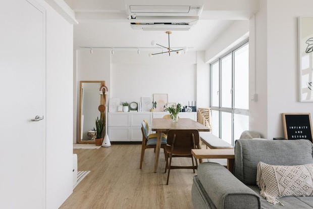 Nữ designer tự tay thiết kế nhà, khéo léo tối ưu nội thất để tiết kiệm không gian