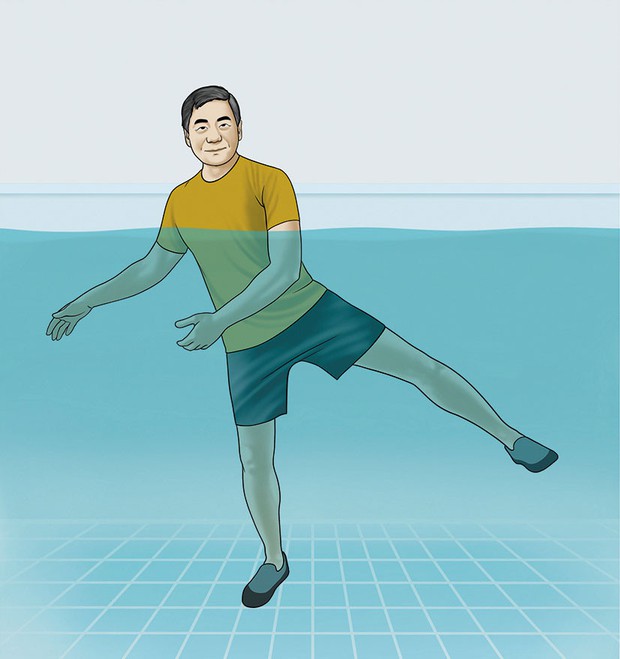 5 bài tập dưới nước giúp cơ thể thon gọn