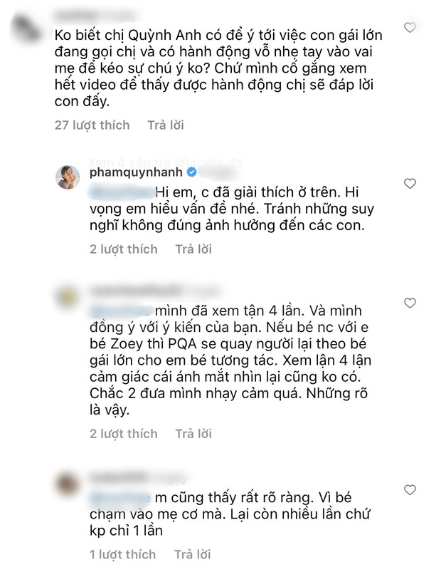 Bị netizen chỉ trích thờ ơ không quan tâm đến con gái đầu, Phạm Quỳnh Anh bức xúc lên tiếng - Ảnh 3.