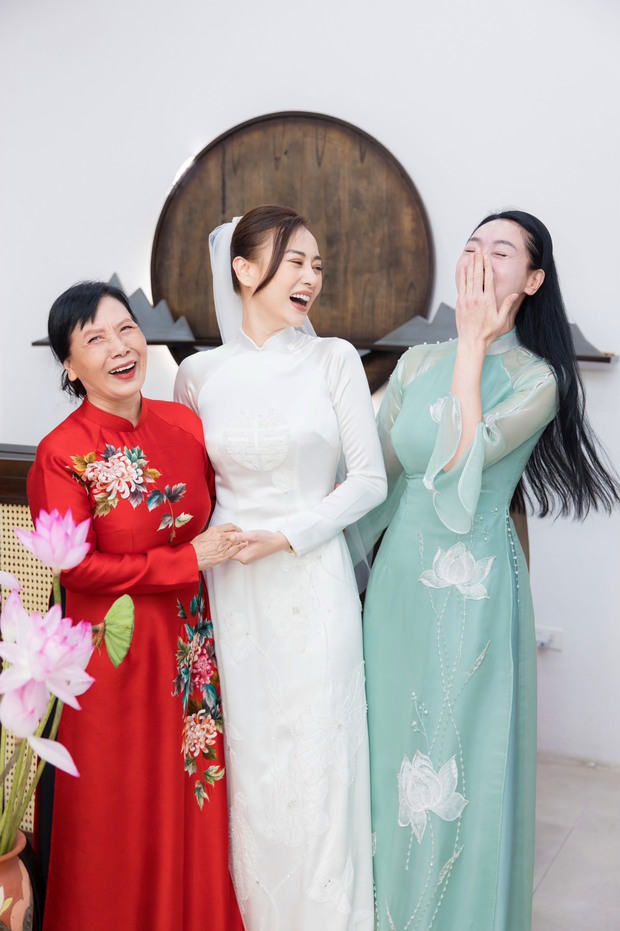 Phương Oanh đi thử áo dài ăn hỏi, mẹ Shark Bình tiết lộ mối quan hệ mẹ chồng - nàng dâu trước đám cưới - Ảnh 5.