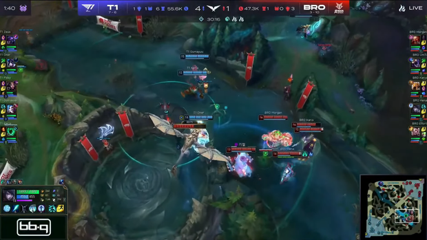 T1 đối diện trận thua đầy cảm xúc trước OKBRO, lập kỷ lục đáng tiếc sau khi thay đổi tên