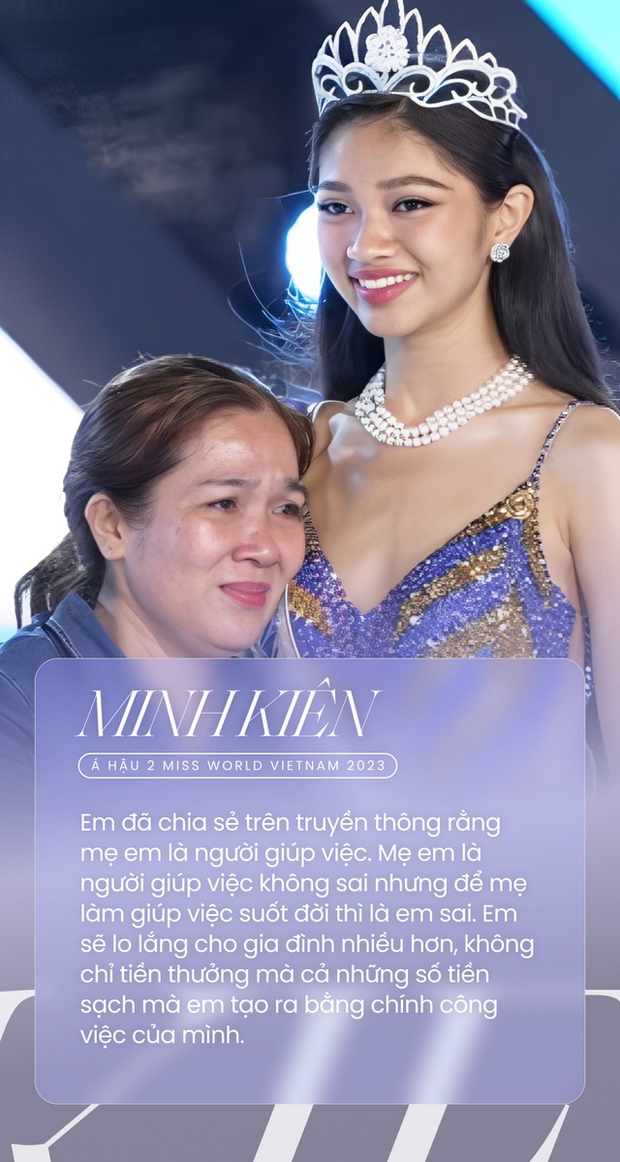 Vị trí Miss World Vietnam 2023: Hy vọng tình yêu và sự đồng cảm sẽ giúp em tỏa sáng