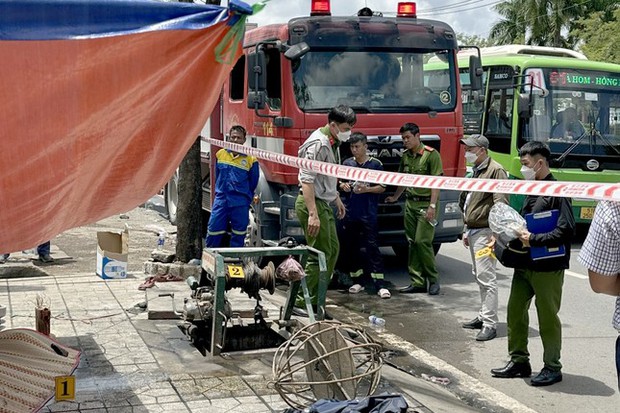 Ngạt khí khi vệ sinh cống thoát nước, một công nhân tử vong - Ảnh 2.