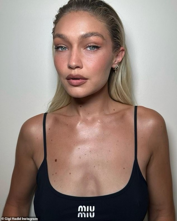 Gigi Hadid mê hoặc khán giả với vẻ đẹp lung linh, bỏ xa bê bối tàng trữ ma túy