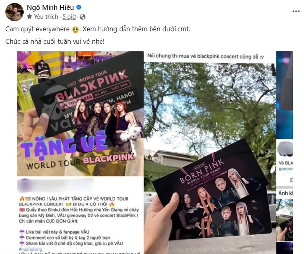 Hiếu PC cảnh báo người dùng khi mua vé online sau khi concert BLACKPINK ở Hà Nội cháy vé - Ảnh 1. Hiếu PC cảnh báo người dùng khi mua vé online sau khi concert BLACKPINK ở Hà Nội cháy vé - Ảnh 1.