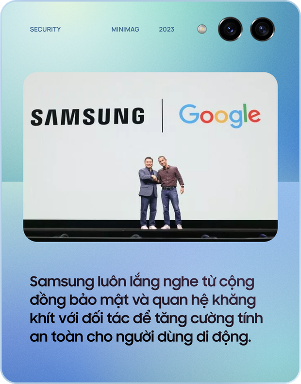 Không dùng thuật ngữ khó hiểu, đại diện Samsung giải thích cơ chế bảo mật trên smartphone Galaxy dựa trên các tình huống thực tế - Ảnh 21. Không dùng thuật ngữ khó hiểu, đại diện Samsung giải thích cơ chế bảo mật trên smartphone Galaxy dựa trên các tình huống thực tế - Ảnh 21.