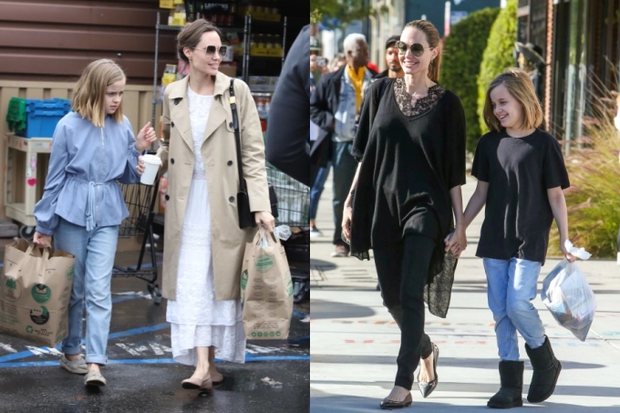 Angelina Jolie hired her 15-year-old daughter Vivienne as her assistant, bringing her into showbiz for the second time after the role of child star Maleficent? - Photo 4.