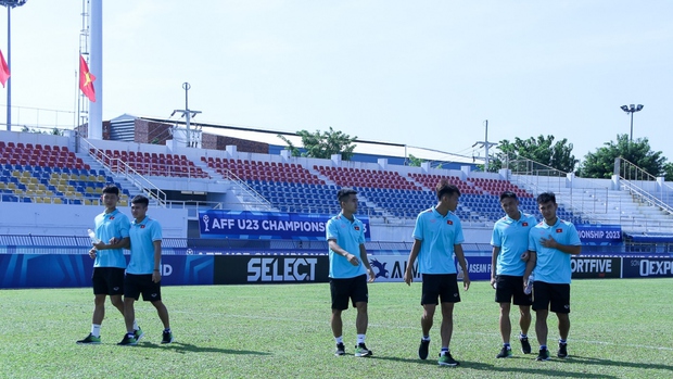 U23 Việt Nam sẽ chinh phục địa hình sân cỏ quen thuộc tại giải U23 Đông Nam Á+