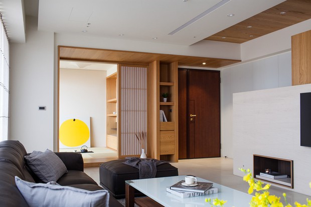 Căn hộ chung cư có thiết kế thoáng đẹp như nhà vườn Nhật Bản