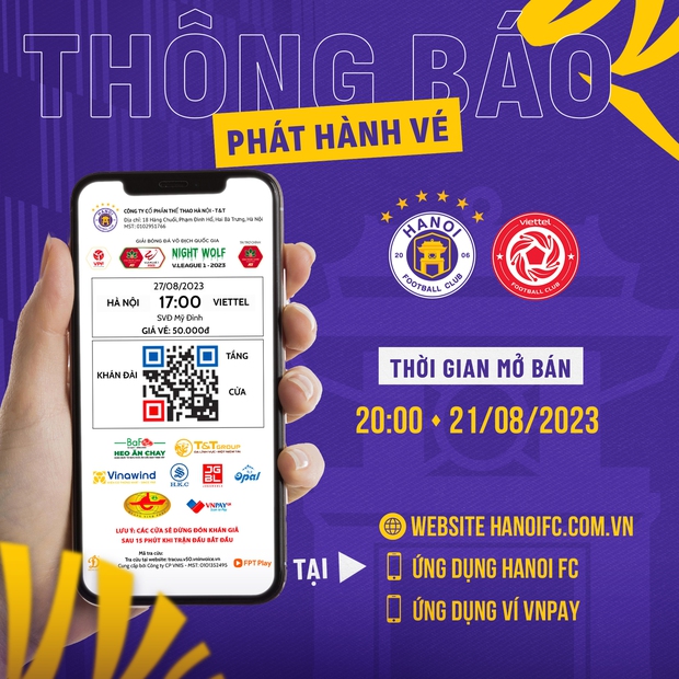 Cách mua vé online ở VLeague dễ dàng hơn xưa