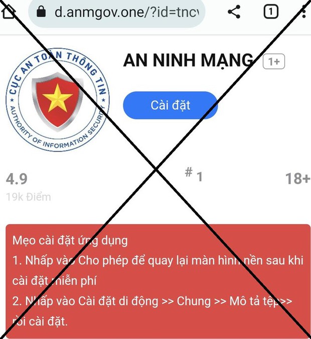 Tin người lạ cài ứng dụng An ninh mạng, người đàn ông mất hơn 1 tỷ đồng - Ảnh 1.