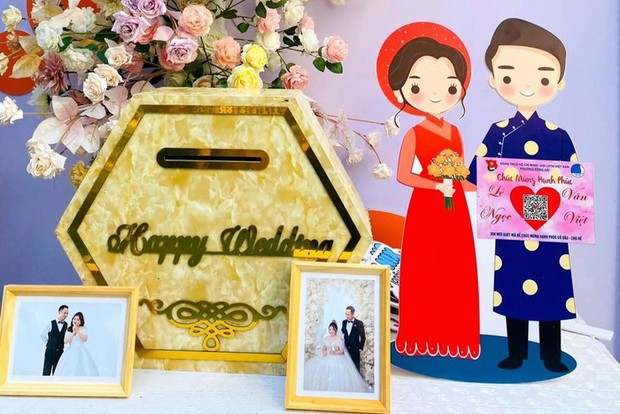 Xu hướng mừng cưới không tiền mặt: Dâu rể nhàn tênh, khách mời thích thú vì sự tiện lợi - Ảnh 2. Xu hướng mừng cưới không tiền mặt: Dâu rể nhàn tênh, khách mời thích thú vì sự tiện lợi - Ảnh 2.