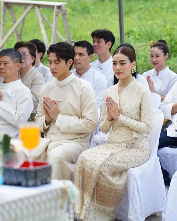 Cặp đôi Kimmy Kimberley - Mark Prin gây sốt với trang phục truyền thống tại buổi lễ đặc biệt trước ngày cưới