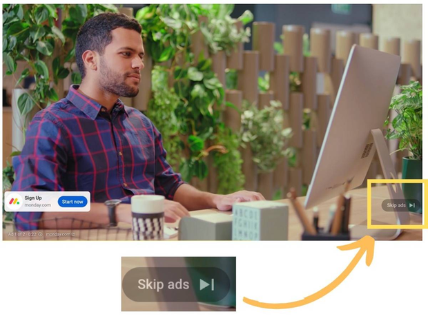Mạnh tay với người dùng trình chặn quảng cáo chưa đủ, YouTube lại dùng chiêu độc khiến nút bỏ qua quảng cáo khó bấm hơn - Ảnh 1. Mạnh tay với người dùng trình chặn quảng cáo chưa đủ, YouTube lại dùng chiêu độc khiến nút bỏ qua quảng cáo khó bấm hơn - Ảnh 1.