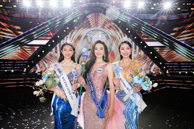 Top 3 Miss World Vietnam sau 1 tháng đăng quang: Ý Nhi mất hút khỏi các sự kiện, Minh Kiên visual lột xác vượt bậc - Ảnh 2.