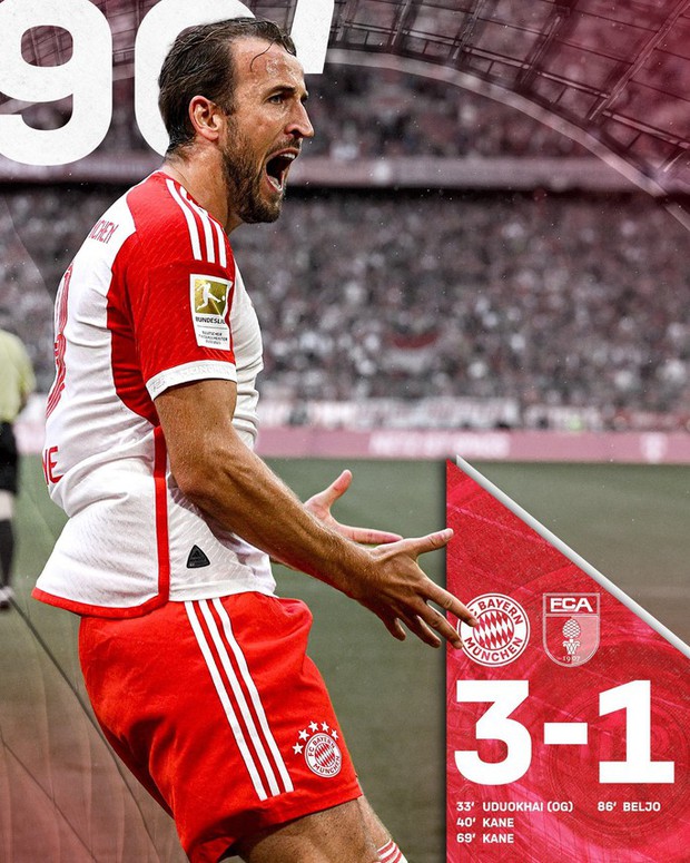 Bayern Munich hớp hồn với sức quyến rũ của Harry Kane
