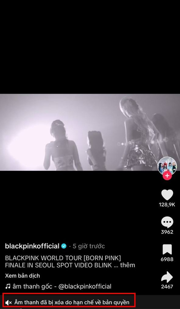 YG bị xóa âm thanh vì vi phạm bản quyền hit BLACKPINK: Đưa ra đòn lợi hơn không ai ngờ được