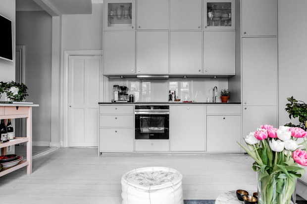 Cô gái trẻ mua căn hộ 39m2, cải tạo thành không gian đẹp ngọt ngào - Ảnh 4.