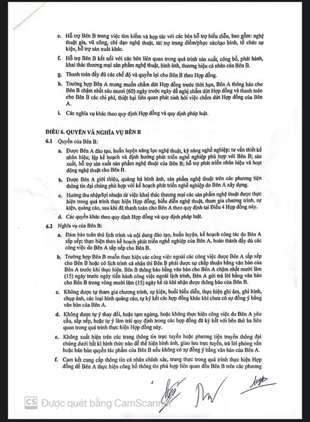 Những điều khoản hợp đồng nô lệ giữa Học trò B Ray và rapper Droppy là gì?