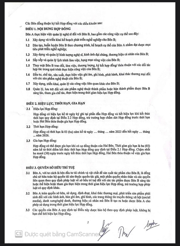 Những điều khoản hợp đồng nô lệ giữa Học trò B Ray và rapper Droppy là gì?