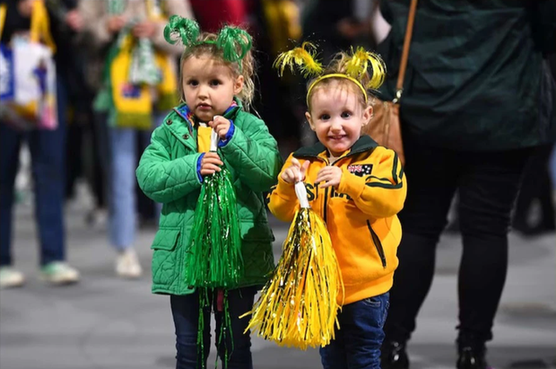 Trận cầu hấp dẫn World Cup nữ 2023 từ góc nhìn của người hâm mộ nhí