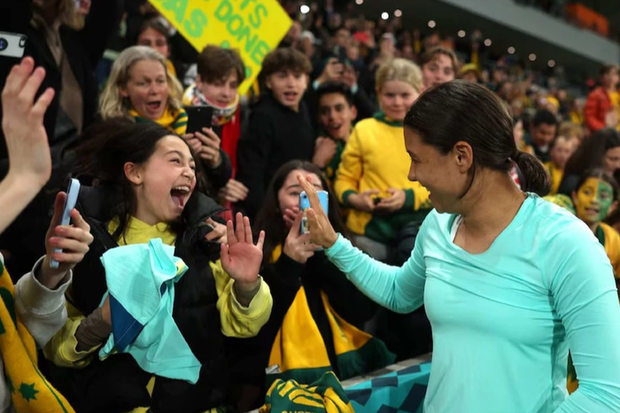 Trận cầu hấp dẫn World Cup nữ 2023 từ góc nhìn của người hâm mộ nhí