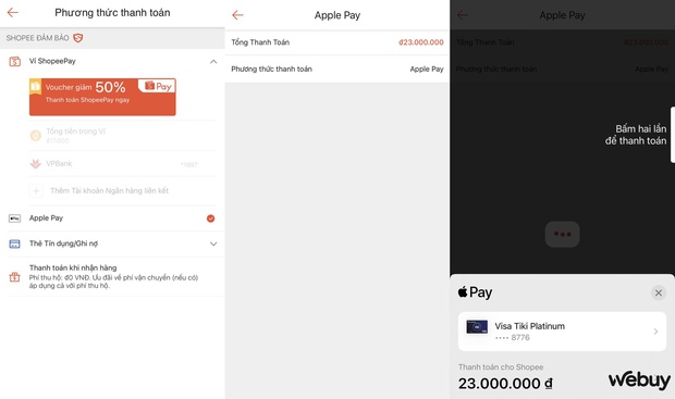 Chỉ trong 1 đêm, Apple Pay đã làm được điều mà Samsung Pay hay Google Pay nhiều năm qua không làm được tại Việt Nam - Ảnh 2. Chỉ trong 1 đêm, Apple Pay đã làm được điều mà Samsung Pay hay Google Pay nhiều năm qua không làm được tại Việt Nam - Ảnh 2.