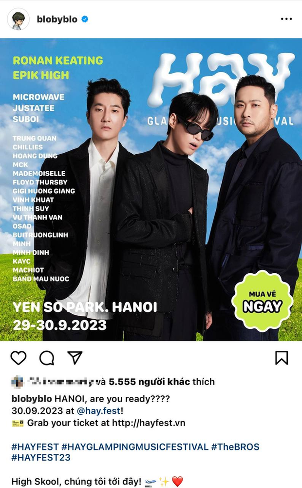 Epik High và thủ lĩnh nhóm Boyzone xác nhận trình diễn tại HAY FEST 2023, Hà Nội liên tục đón nghệ sĩ quốc tế quá xịn - Ảnh 2.