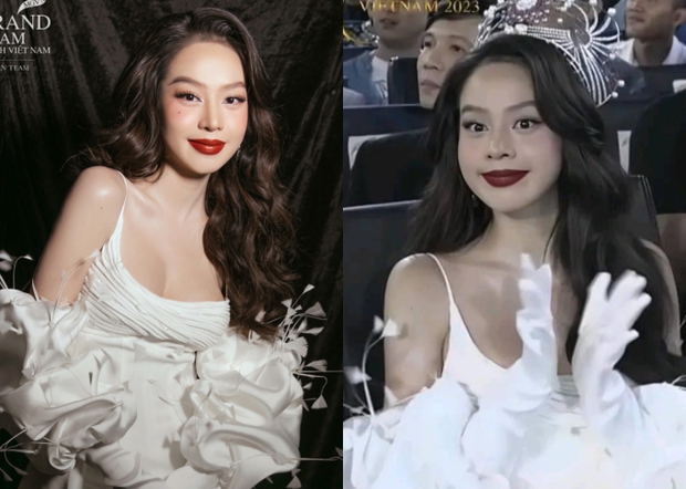 Nàng hậu Vbiz chẳng thể trốn khỏi ánh mắt nghiến răng, hãy xem biểu cảm của cô ấy trong hậu trường!