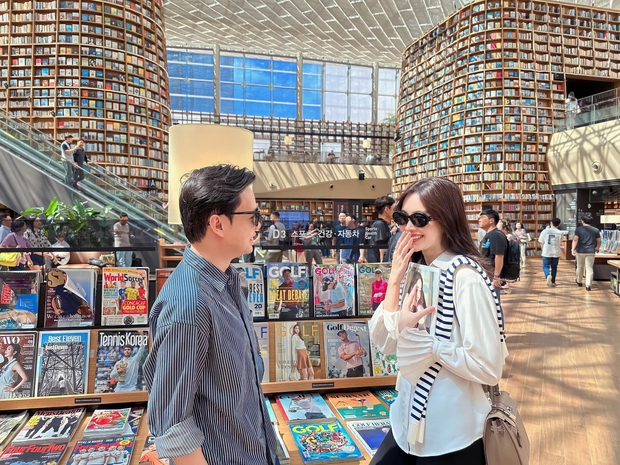 Đặng Thu Thảo và chồng 'hẹn hò giấu con' khiến cư dân mạng ngưỡng mộ ngoại hình đỉnh cao của cặp đôi