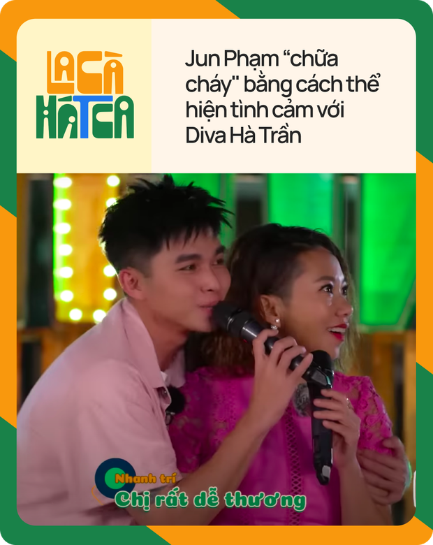 Jun Phạm tiếp tục gây sốt vì màn cua gắt với Diva Hà Trần