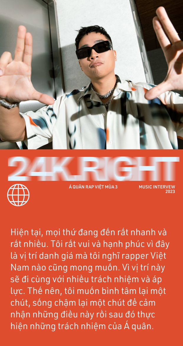 24k.Right: 3 năm trước không mua nổi 1 cái bánh mì, 3 năm sau bị đồn mua giải Rap Việt, vậy là thành công - Ảnh 4. 24k.Right: 3 năm trước không mua nổi 1 cái bánh mì, 3 năm sau bị đồn mua giải Rap Việt, vậy là thành công - Ảnh 4.