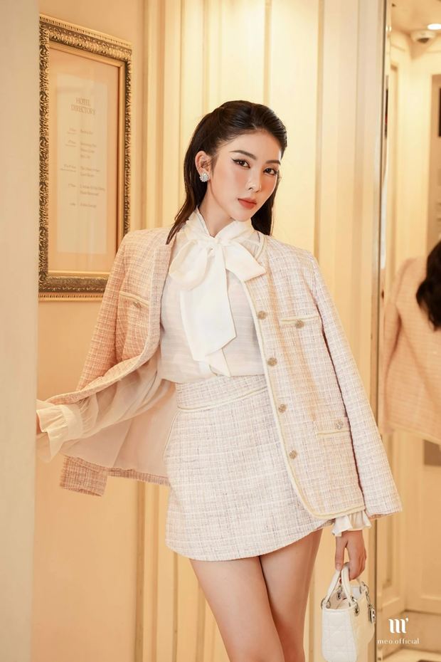 Set blazer điệu đà được doãn hải my và quỳnh lương yêu thích