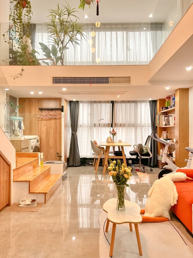Căn hộ gác xép 39m2 ghi điểm nhờ lối thiết kế đẹp và tiện dụng - Ảnh 4. Căn hộ gác xép 39m2 ghi điểm nhờ lối thiết kế đẹp và tiện dụng - Ảnh 4.