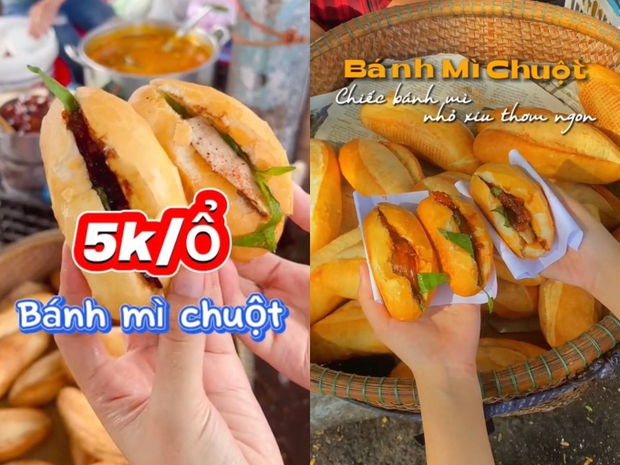 Ngạc nhiên với những ổ bánh mì mini chỉ 5000 đồng trứ danh xứ Huế - Ảnh 1.