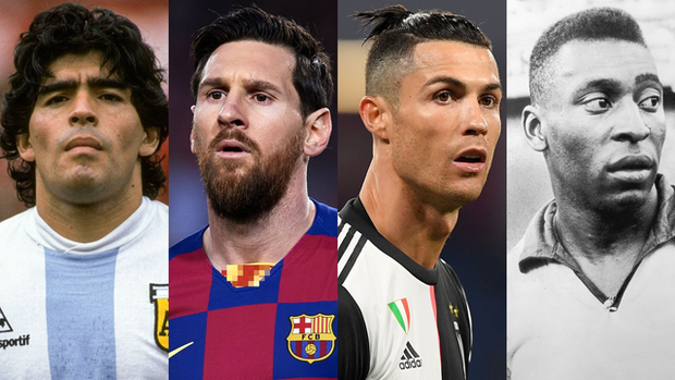 10 cầu thủ vĩ đại nhất thế giới do AI lựa chọn: Ronaldo đứng thứ 4, vị trí số 1 không thuộc về Messi - Ảnh 1.