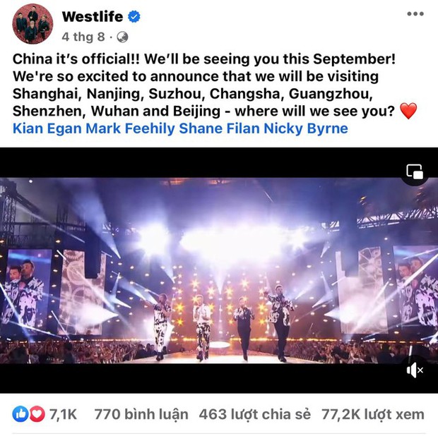 Siêu Sự kiện: Westlife chuẩn bị đổ bộ Việt Nam - Tin vui không thể bỏ lỡ!