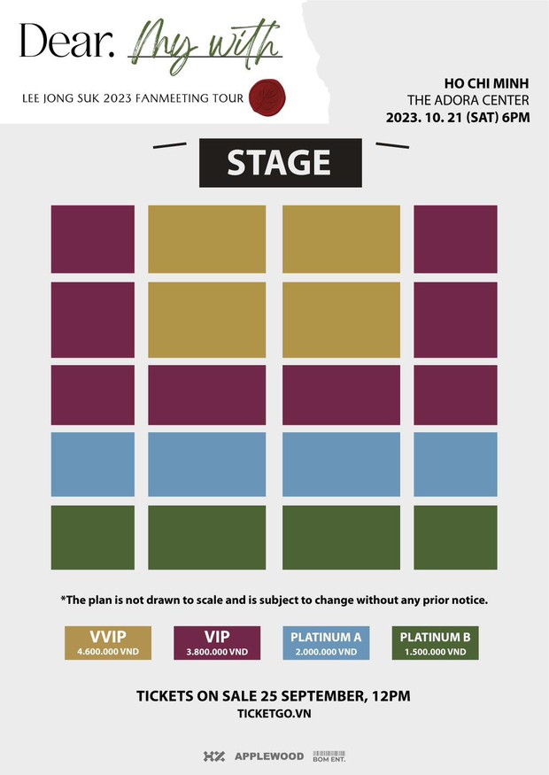 Công bố giá vé fanmeeting Lee Jong Suk ở Việt Nam vào tháng 10 tới, đắt nhất là bao nhiêu? - Ảnh 3.