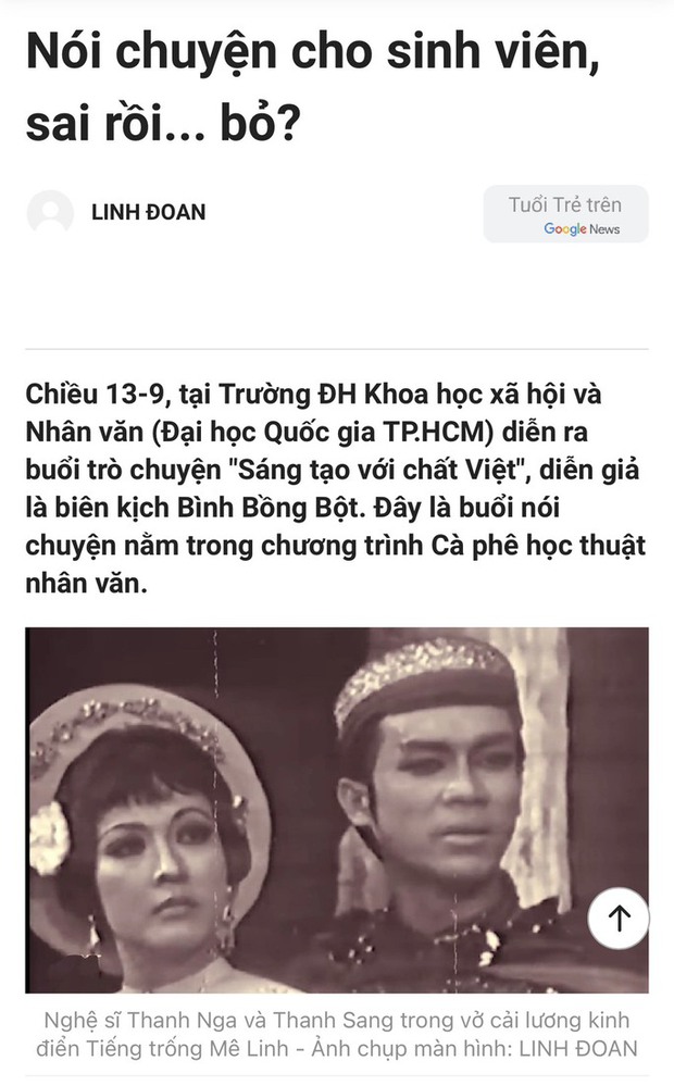 Cần làm rõ vụ Facebook đầu bếp Võ Quốc có nội dung xúc phạm nhà báo, báo chí - Ảnh 1.