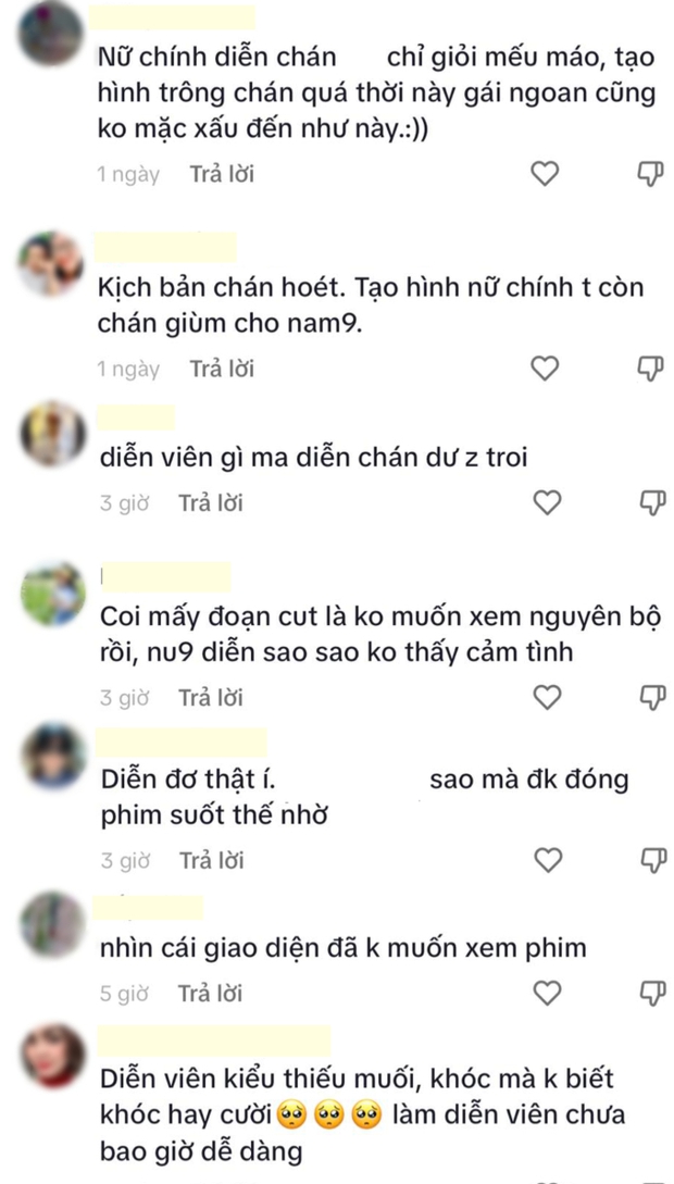 Nữ chính phim Việt bị chê diễn đơ còn có tạo hình quá xấu, netizen cảm thán nhìn không có cảm tình - Ảnh 4.