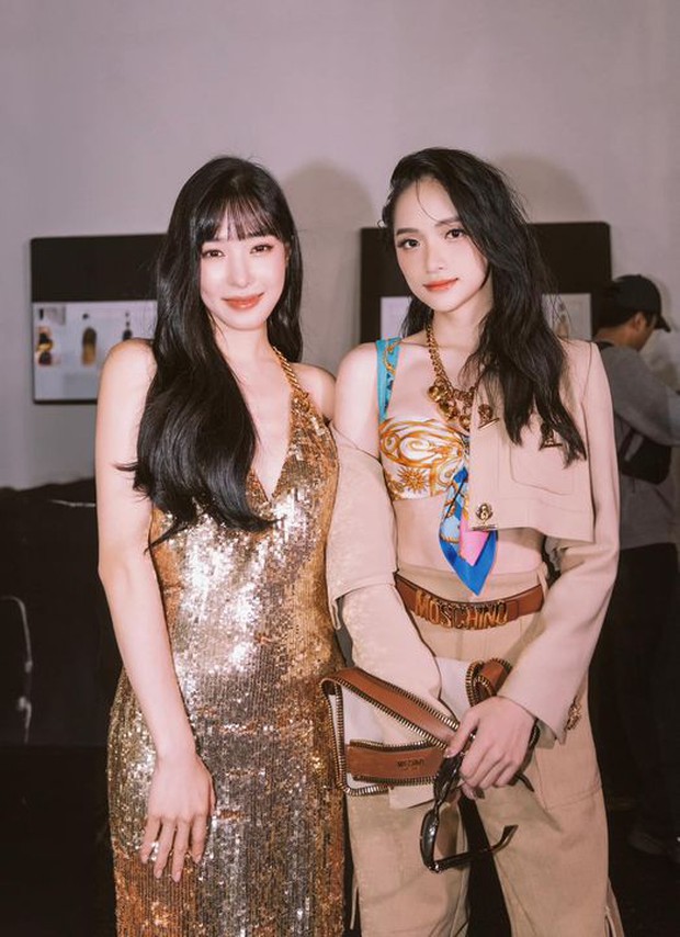 Dàn sao Việt đổ bộ xịn xò tại Milan Fashion Week: Hương Giang nổi bật bên dàn siêu sao, Anh Tú lấn át idol Hàn - Ảnh 3.