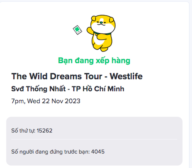 Vé concert Westlife tại Việt Nam gây sốt: Sold-out nhanh chóng dù gặp sự cố lỗi trang web